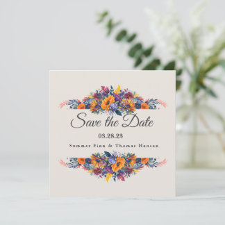 Anúncio elegante de flores de verão sem foto