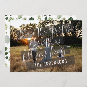 Anúncio Elegante família amorosa do Natal