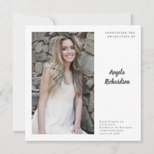 Anúncio Elegante Fotografia Personalizada de Formatura