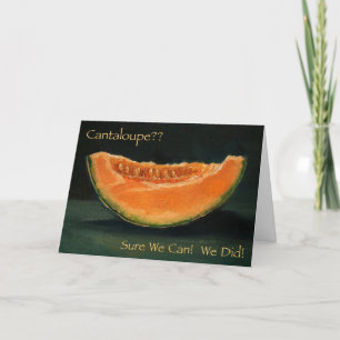 ANÚNCIO ELOPEMENT ANNOUNCEMENT: FUNNY: CANTELOUPE