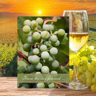 Anúncio Elopemento de Casamento de Vinha/Anúncio de Casam