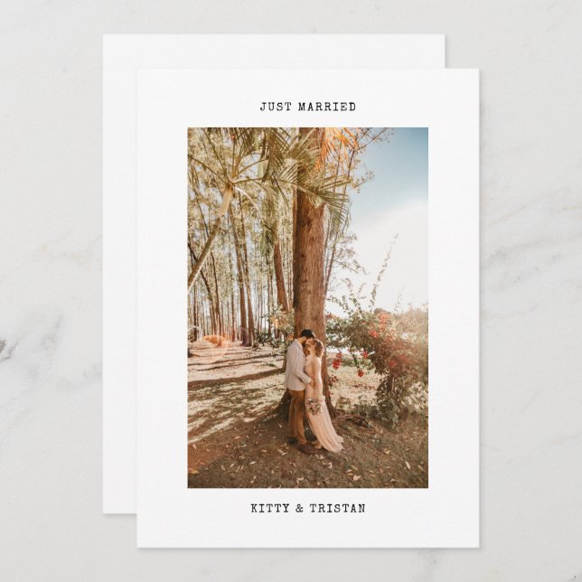 Anúncio Elopemento de Fotografia de Máquina de Máquina de  (Frente/Verso)