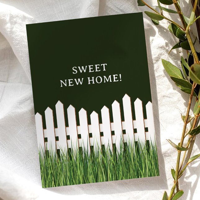 Anúncio em Movimento com cerca de piquete branca (Criador carregado)