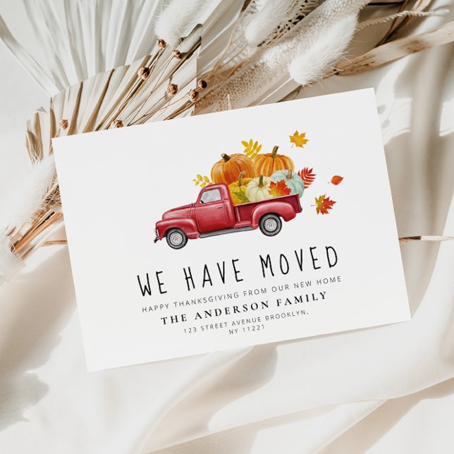 anúncio em movimento de ação de graças do caminhão (Criador carregado)