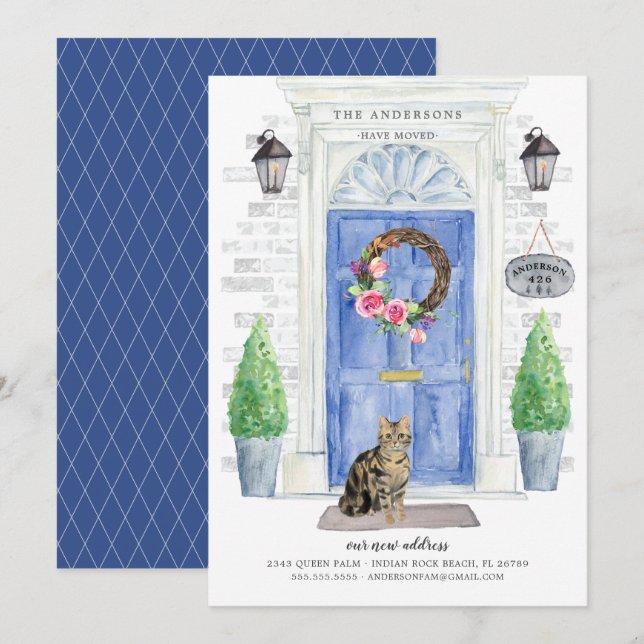 Anúncio em Movimento do Brown Tabby American Short (Frente/Verso)