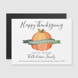 Anúncio em Movimento do Pumpkin no Dia de Ação de 