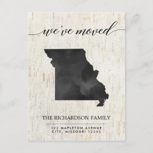Anúncio em movimento, estado do Missouri rustic