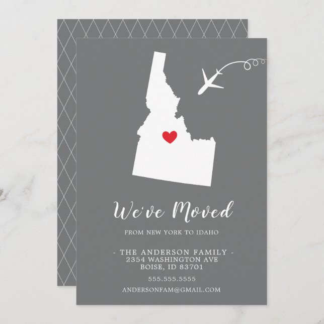 Anúncio em Movimento | Estado IDAHO (Frente/Verso)