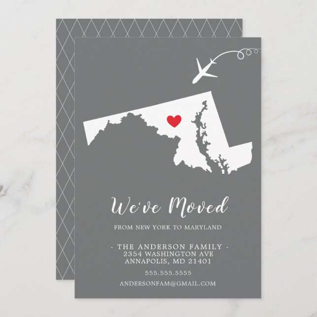 Anúncio em Movimento | Estado MARYLAND (Frente/Verso)