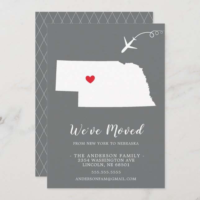 Anúncio em Movimento | Estado NEBRASKA (Frente/Verso)