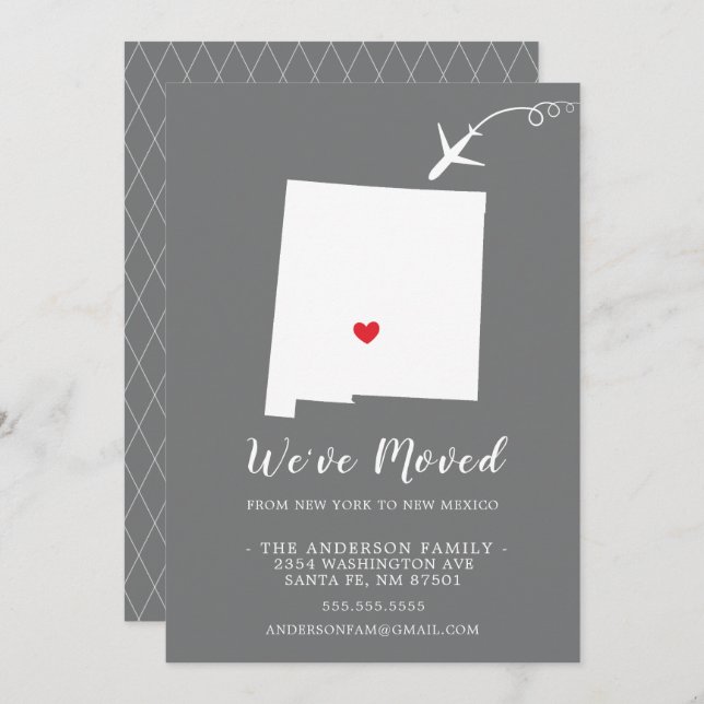 Anúncio em Movimento | Estado NOVO MÉXICO (Frente/Verso)