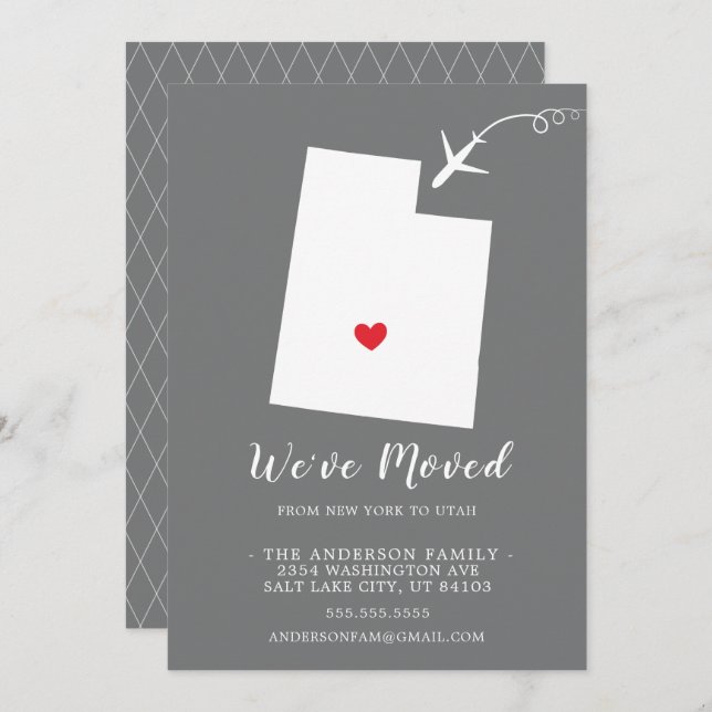 Anúncio em Movimento | Estado UTAH (Frente/Verso)