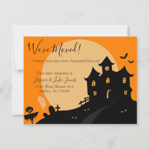 Anúncio em Movimento Halloween da Casa Assombrada