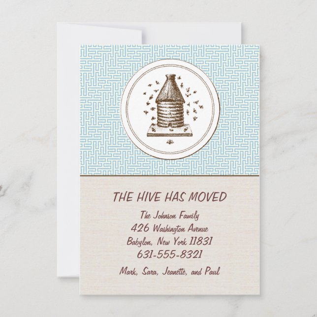 Anúncio em Movimento | Hive | Azul (Frente)