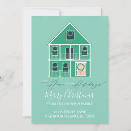 Anúncio em movimento Novo Feriado Doméstico Verde