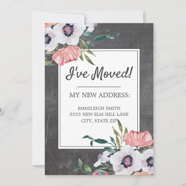 Anúncio em Movimento Quadro Branco Cor-de-rosa (Frente)