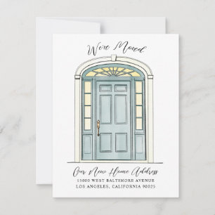 Anúncio Encantadora Ilustração de Porta Colonial Movendo