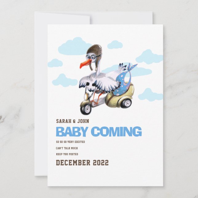 Anúncio Engraçada Garota de Tempestade Simples Uma Engraça (Frente)