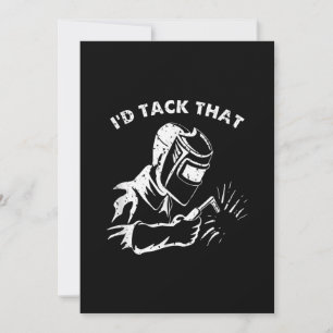 Anúncio Engraçado Id Tack Que O Soldador De Soldas Oferece