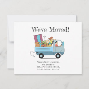 Anúncio Engraçado que nos movemos! Nova Casa