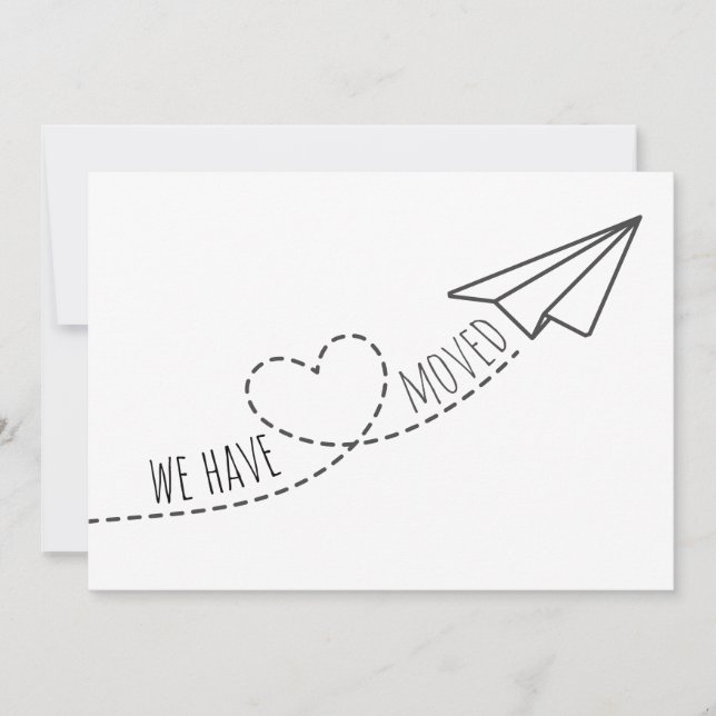 Anúncio Engraçado, Temos Avião Moderno De Papel Cardíaco (Frente)