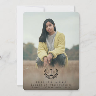 Anúncio Escalas de Lei JD+Laurel Wreath Black Overlay 2 Fo