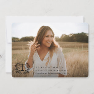 Anúncio Escalas de Lei JD+Laurel Wreath Black Overlay 2 Fo