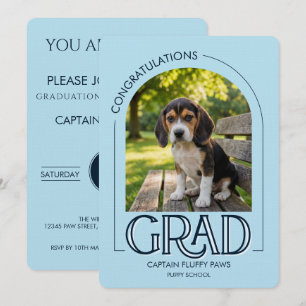 Anúncio Escola de Treinamento de Cães Foto de Pet Graduaçã