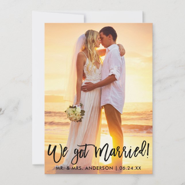 Anúncio Escrito Escoteiro Casado Convidamos Blk (Frente)