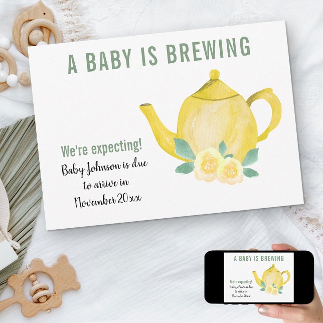 Anúncio Esperamos que um bebê esteja criando gravidez (Criador carregado)