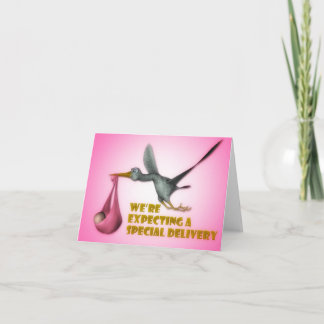 Anúncio Esperando um lançamento do bebê