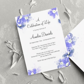 Anúncio Esqueça-me-Não-Celebração da Vida