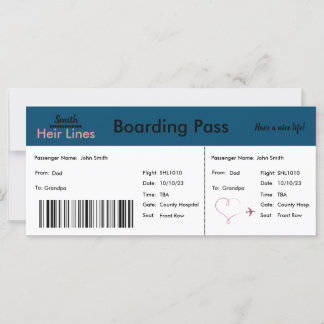 Anúncio "Estamos Esperando" na viagem