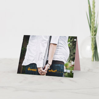 Anúncio Estamos grávidas.