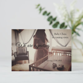 Anúncio estamos grávidas adicionar nome de bebê data gravi