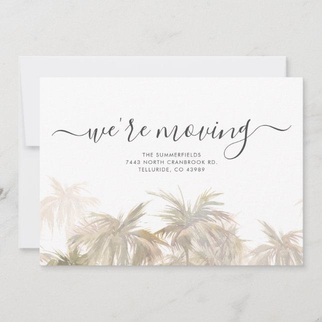 Anúncio Estamos Movendo Palmeiras de Endereços Movidas (Frente)