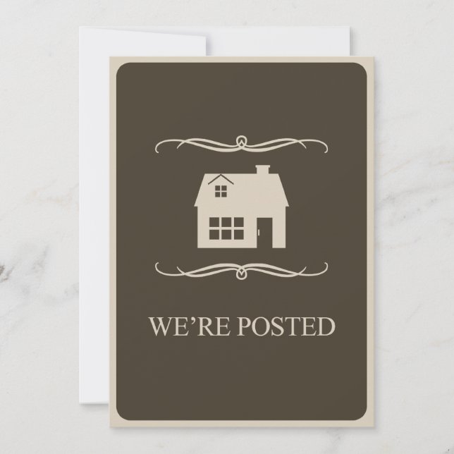 Anúncio estamos postados (Frente)