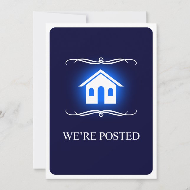 Anúncio estamos postados (Frente)