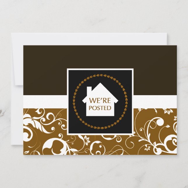 Anúncio estamos postados (Frente)