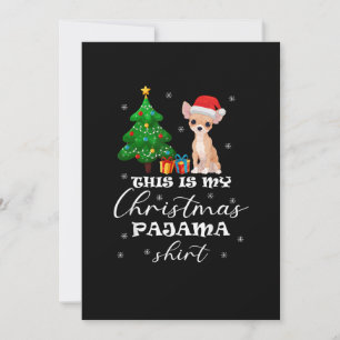 Anúncio Este É O Meu Figurino De Natal Pajama Chihuahua