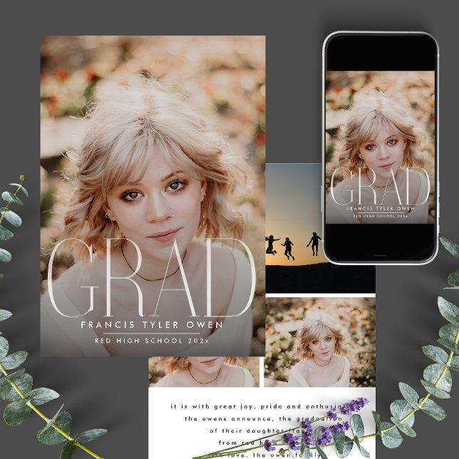 Anúncio Este Sou Eu | FORMANDO moderno Segundo grau | Foto (Criador carregado)