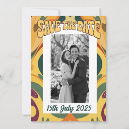 Anúncio Estilo Groovy retro 70s, anos 60