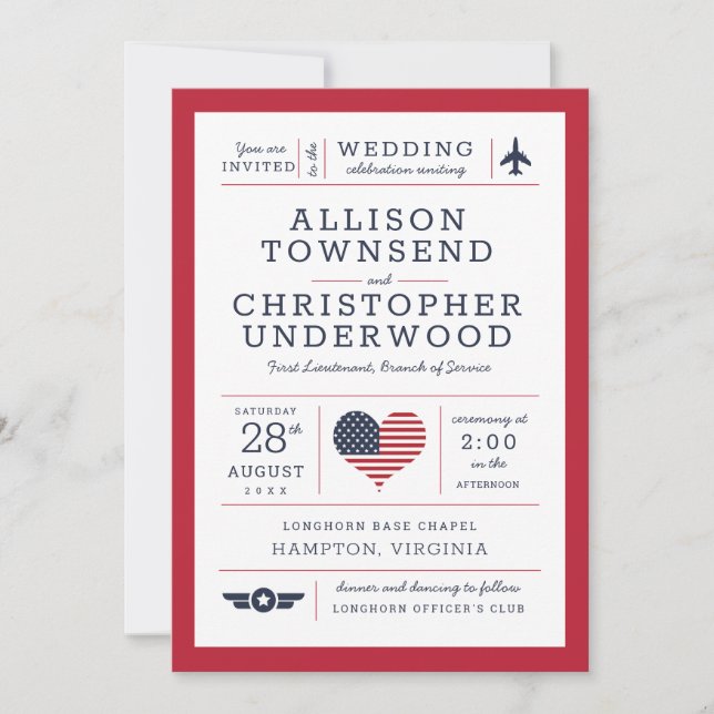 Anúncio Estrelas Patrióticas e Estrelas Americanas Militar (Frente)