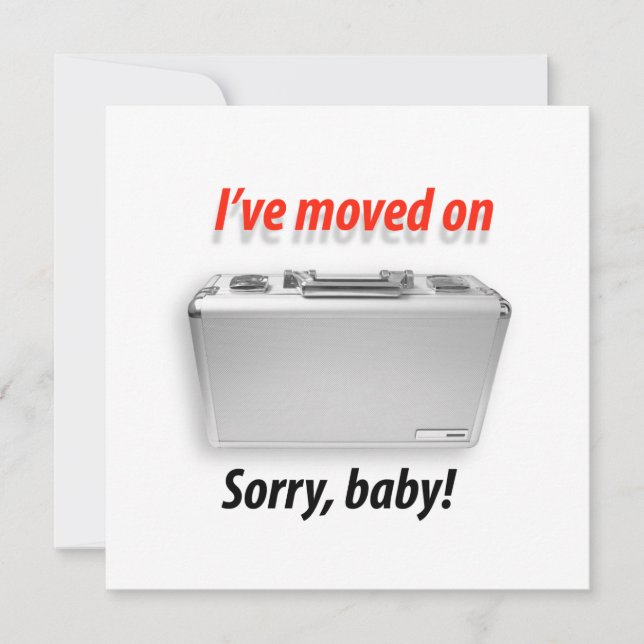 Anúncio Eu segui em frente (Frente)