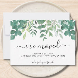 Anúncio Eucalyptus Greenery, mudei-me