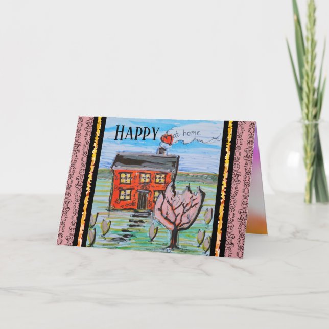 Anúncio Feliz em Casa Casa Fofa (Frente)