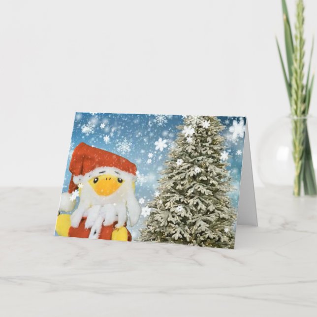 Anúncio Feliz Natal de Danny Duck (Frente)