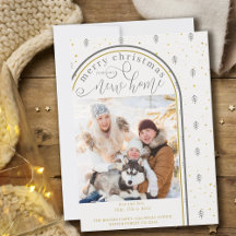 Feliz Natal do Novo Scandi Trees em Movimento