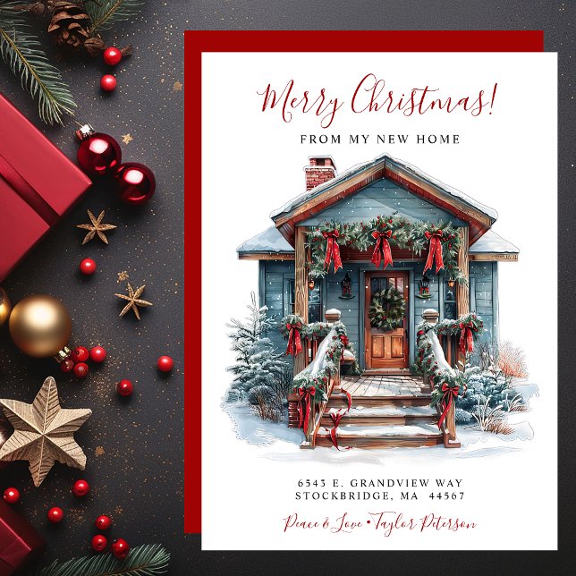 Anúncio Feliz Natal Novo Movimento da Porta da Frente (Criador carregado)