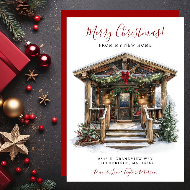 Anúncio Feliz Natal Novo Movimento da Porta da Frente (Criador carregado)